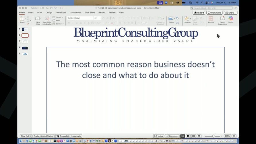 Main Reason Why Business Doesn't Close